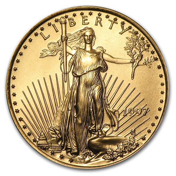 1997 1/4 oz Gold American Eagle BU 1997 1/4 oz Gold American Eagle BU